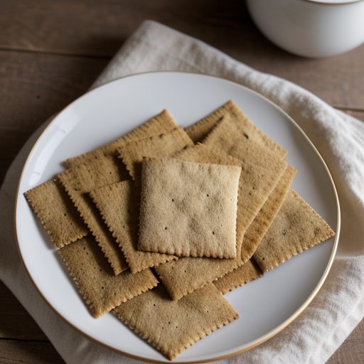 Homemade Wheat Thins recipe image