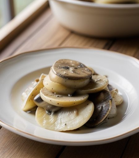Homestyle Scalloped Potatoes & Mushrooms recipe image