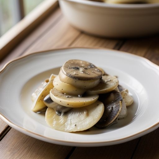Homestyle Scalloped Potatoes & Mushrooms recipe image