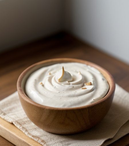Honey Almond Dip recipe image
