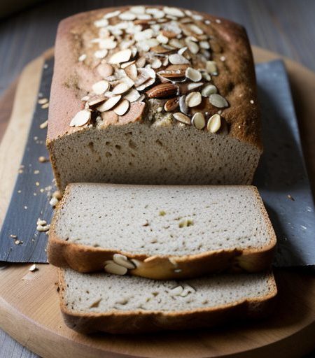 Honey Almond Whole Wheat Bread recipe image