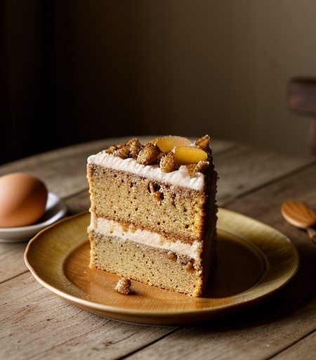 Honey-Apple Cake recipe image