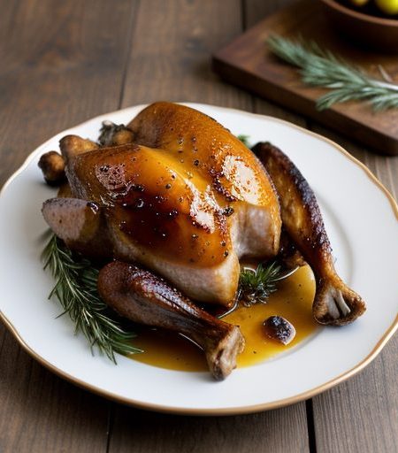 Honey-Apple Glazed Turkey Breast recipe image