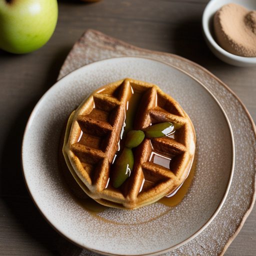 Honey Apple Waffles recipe image