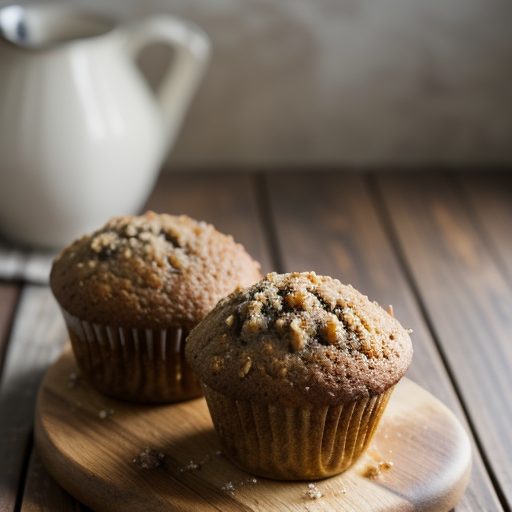 Honey-Bran Muffins With Cheddar Cheese - Bon Appetit recipe image