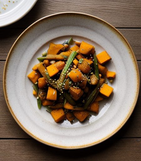 Honey-Butternut Stir-Fry recipe image