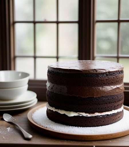 Honey Chocolate Cake recipe image