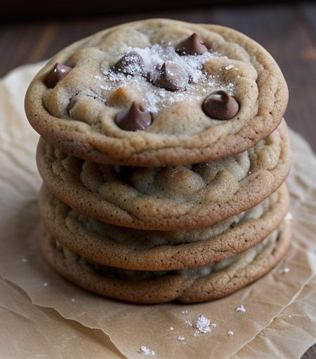 Honey Chocolate Chip Cookies recipe image