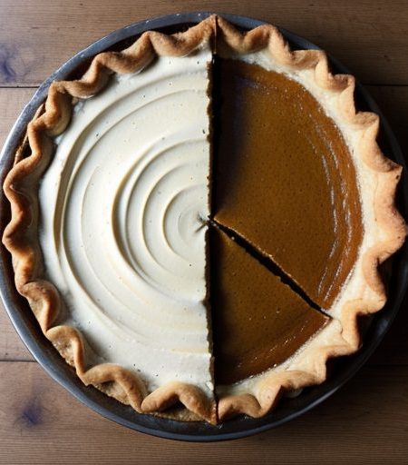 Honey Cinnamon Pumpkin Pie recipe image