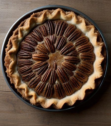 Honey Crunch Pecan Pie recipe image