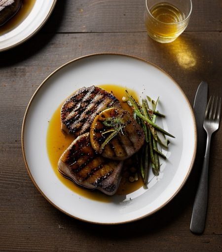 Honey-Garlic Pork Chops recipe image