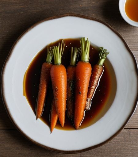 Honey-Glazed Baby Carrots recipe image