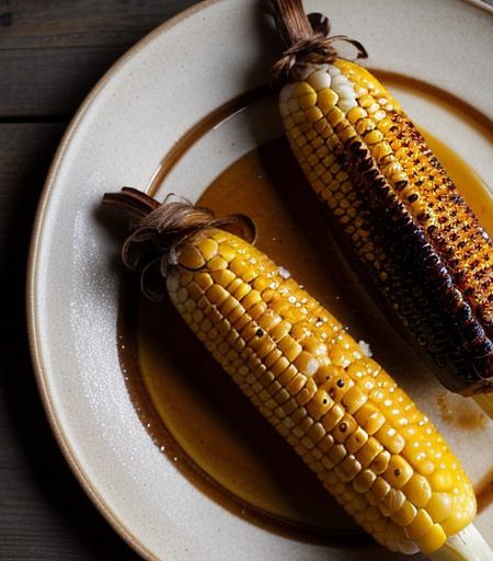Honey-Glazed Corn on the Cob recipe image