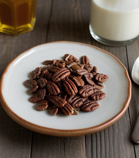Honey-Glazed Pecans - Country Living recipe image