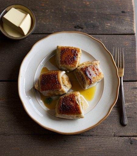 Honey-Glazed Stuffed Breasts recipe image