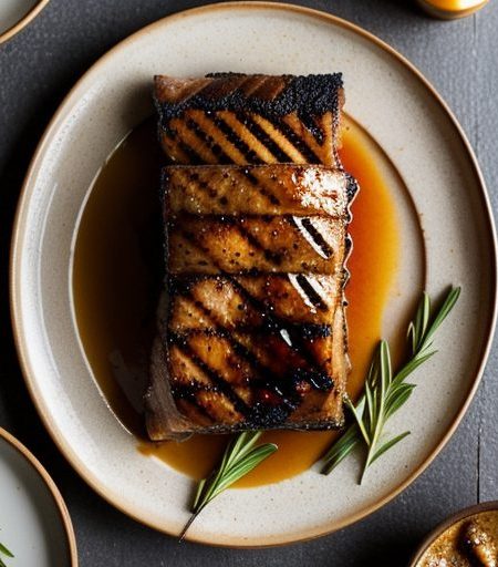 Honey Grilled Pork recipe image