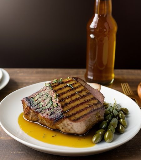 Honey & Herb Grilled Pork Roast recipe image