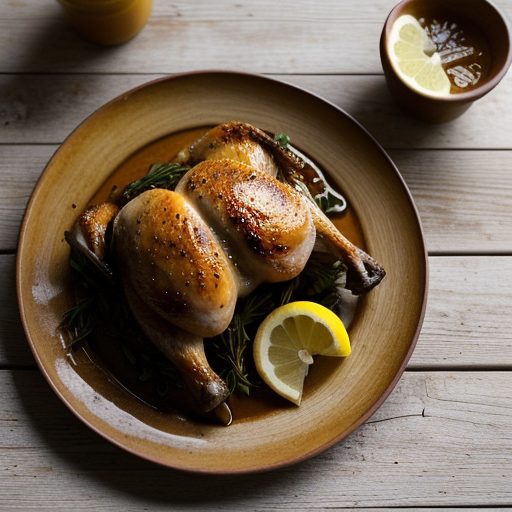 Honey: Honey Lemon Roasted Chicken recipe image