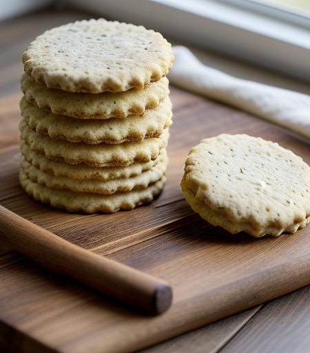 Honey & Lemon Balm Tea Biscuits recipe image