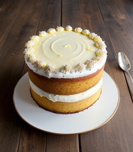 Honey-Lemon Cake recipe image