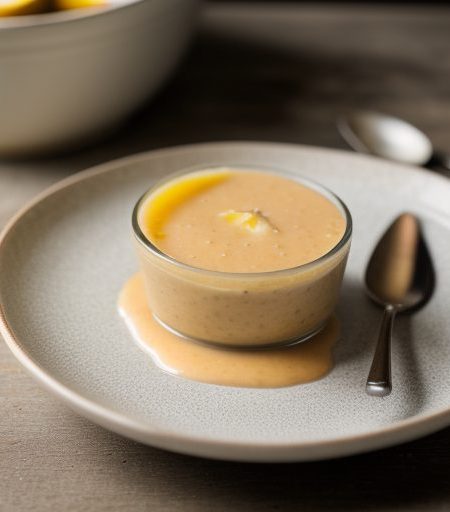 Honey & Lemon Carrageen Pudding recipe image