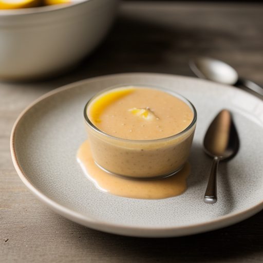 Honey & Lemon Carrageen Pudding recipe image