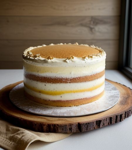 Honey Lemon Sponge Cake (Kastutera recipe image