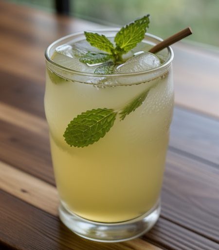 Honey-Mint Lemonade recipe image