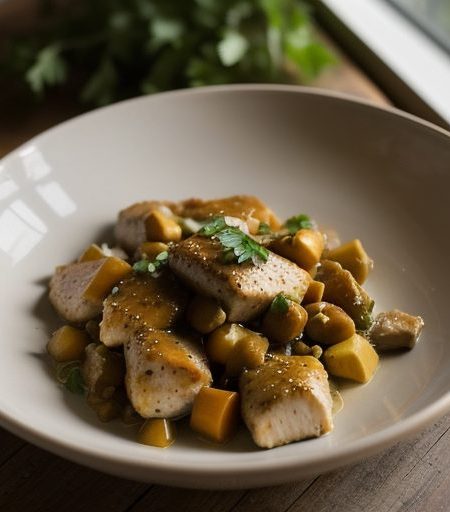 Honey Mustard Chicken Casserole recipe image