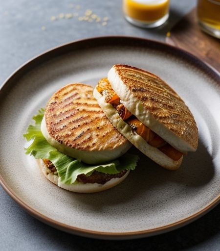 Honey Mustard Chicken Sandwiches recipe image