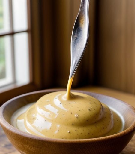 Honey Mustard Dressing Pnnf33 B recipe image