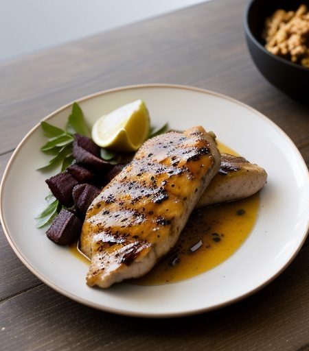 Honey Mustard Grilled Chicken recipe image
