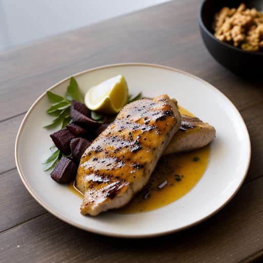 Honey Mustard Grilled Chicken recipe image