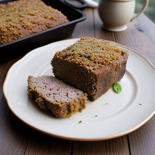 Honey Mustard Meatloaf recipe image