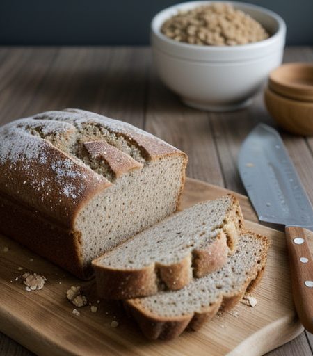 Honey~ Oat Bread 12/10/94 recipe image