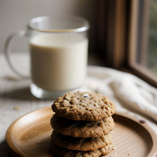 Honey Oatmeal Cookies recipe image