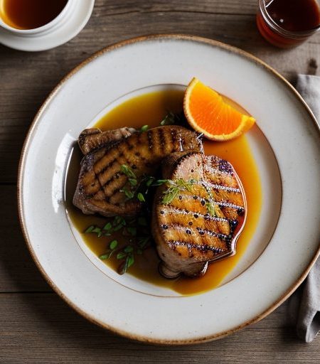 Honey-Orange Pork Chops recipe image
