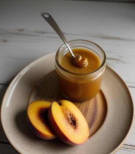 Honey Peach Butter recipe image