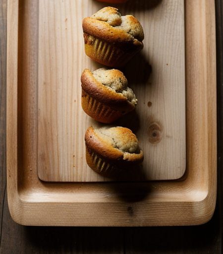 Honey Peach Muffins recipe image
