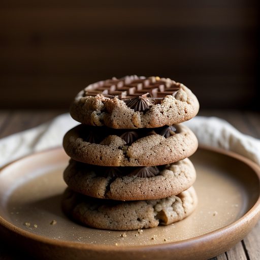 Honey-Peanut Butter Cup Cookies recipe image