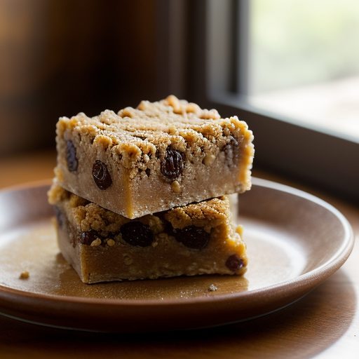 Honey Raisin Bars recipe image