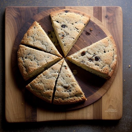 Honey Raisin Walnut Scones recipe image