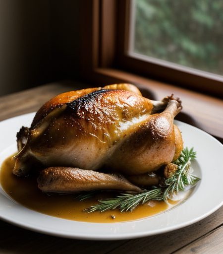 Honey-Roast Chicken recipe image
