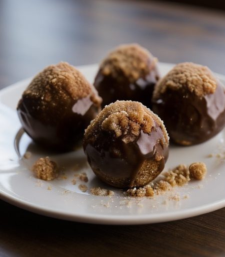 Honey-Rum Balls recipe image