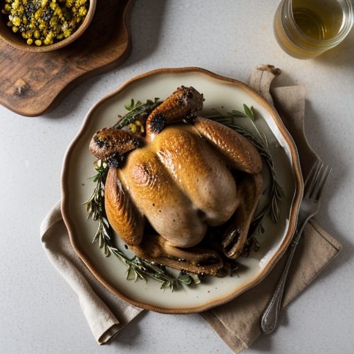 Honey Spiced Cornish Game Hens recipe image