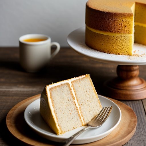 Honey Sponge Cake recipe image