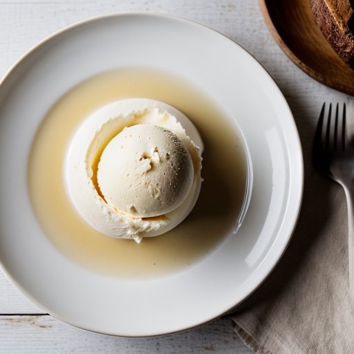 Honey Vanilla Ice Cream recipe image