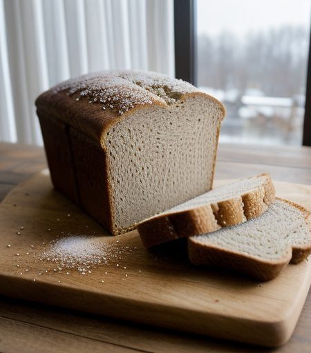 Honey Wheat Germ Bread recipe image