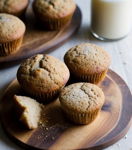Honey-Wheat Muffins recipe image