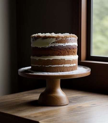 Honey & Whisky Cake (Scottish recipe image